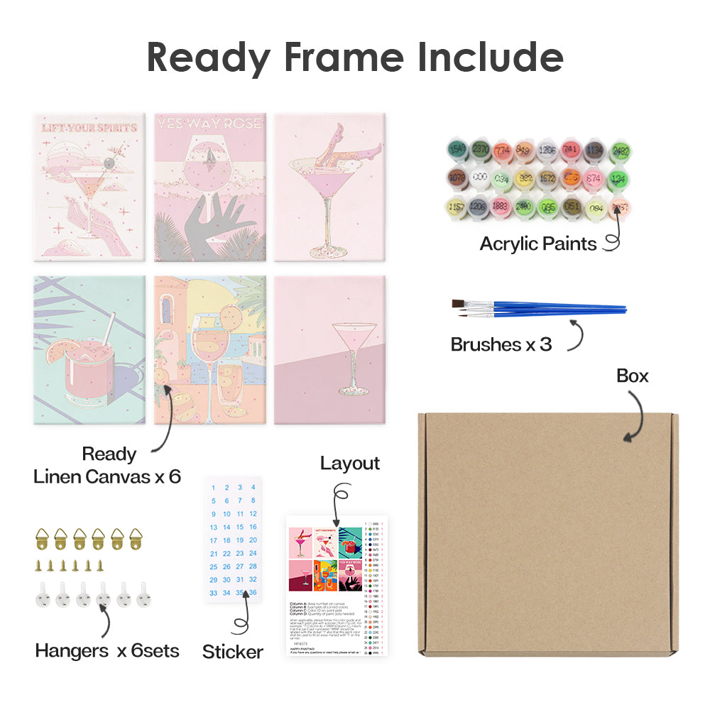 Smyslný Záře – Malování podle čísel