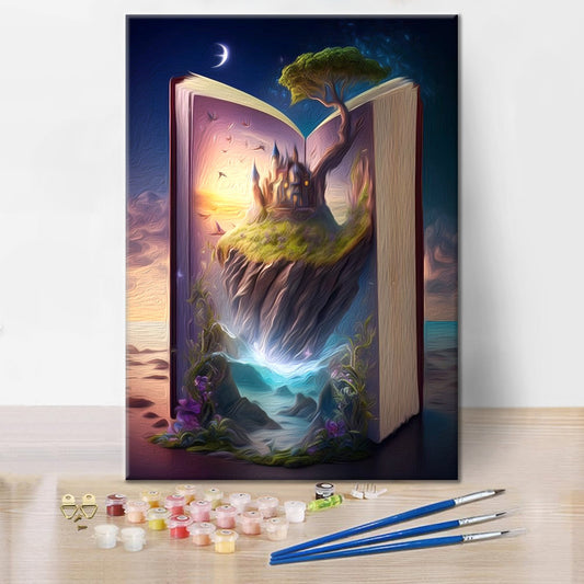 Pohádka z knihy - Malování podle čísel