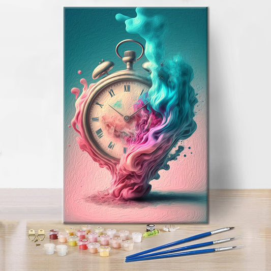 Běh času - Malování podle čísel