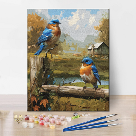 Redbreast - Malování podle čísel