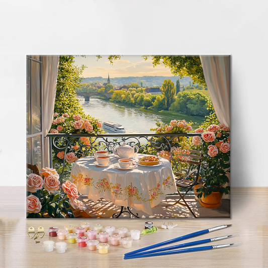 Odpolední Čaj - Malování podle čísel