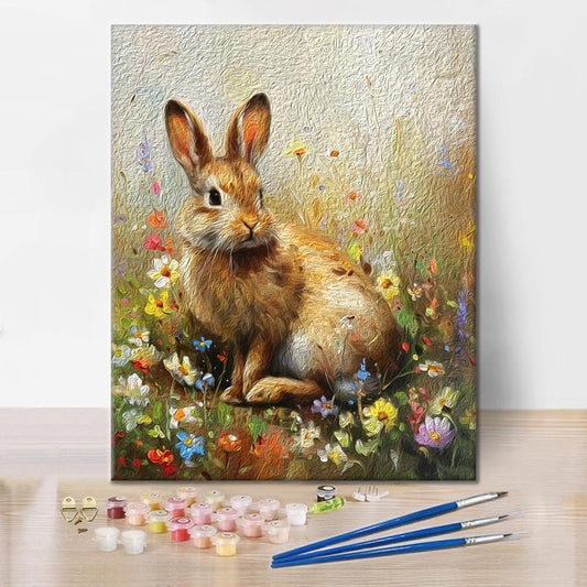 Zajíc - Malování podle čísel