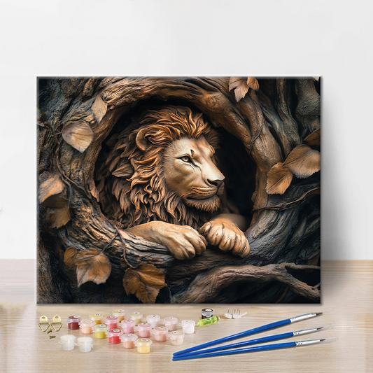 Strážce lesa - Malování podle čísel