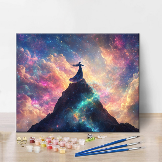 Pod hvězdami - Malování podle čísel