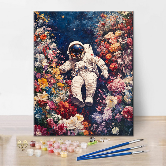 Květinové dobrodružství - Malování podle čísel