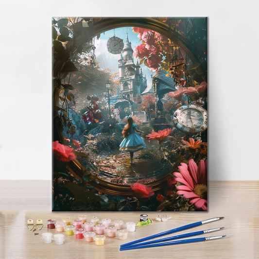 Vstupte do říše divů - Malování podle čísel