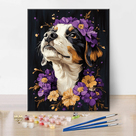 Bernský Sennenhund - Malování podle čísel