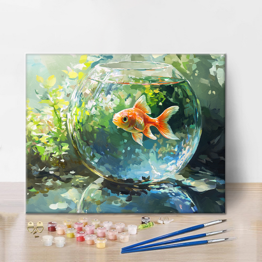 Zlatá Ryba - Malování podle čísel