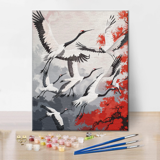 Crane - Malování podle čísel