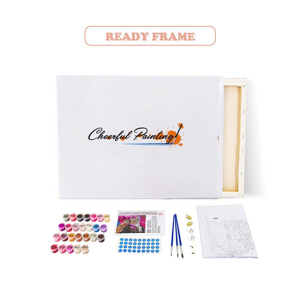 Barevný balón - Malování podle čísel