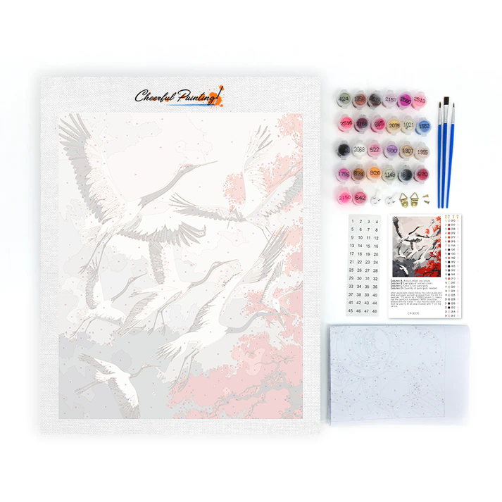 Crane - Malování podle čísel
