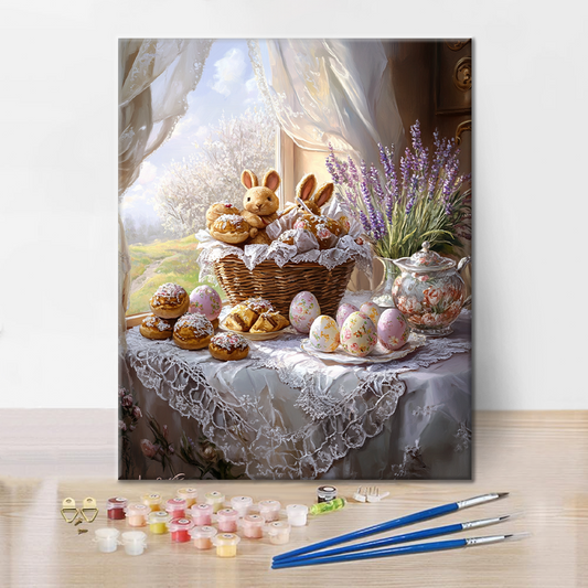 Velikonoční Ranní Rozkoš - Malování podle Čísel