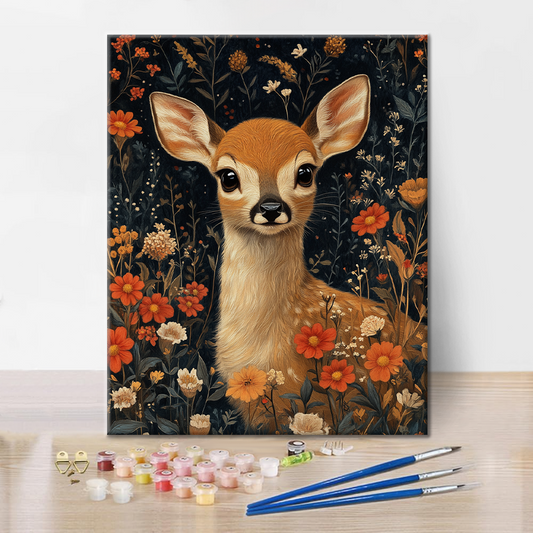 Nevinné Srnče - Malování podle Čísel