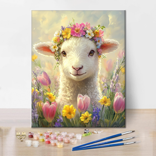 Jehně - Malování podle Čísel