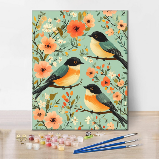 Jaro Přichází - Malování podle Čísel