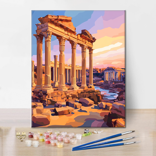 Římské Fórum - Malování podle Čísel