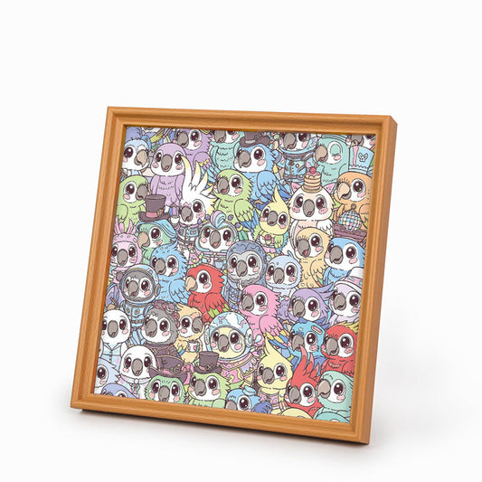 Andulka - Dřevěné omalovánky