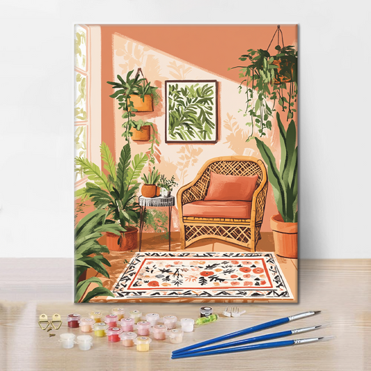 Botanický Kout - Malování podle Čísel