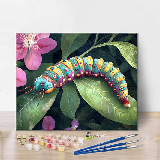 Housenka - Malování podle Čísel