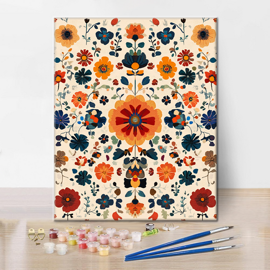 Květinová Slavnost - Malování podle Čísel