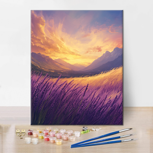 Zlatý Vánek - Malování podle Čísel