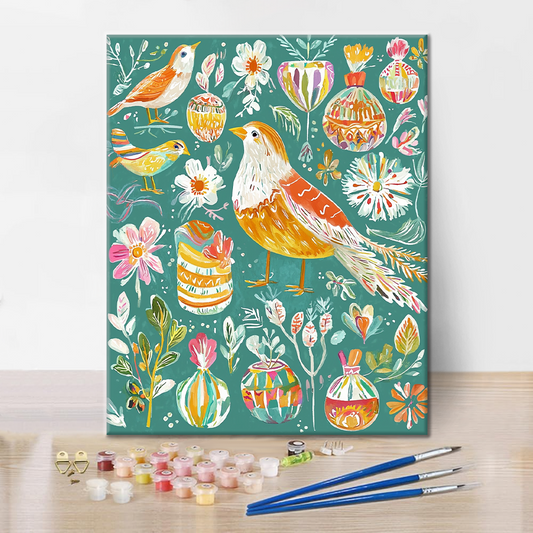 Radostný Pták - Malování podle Čísel