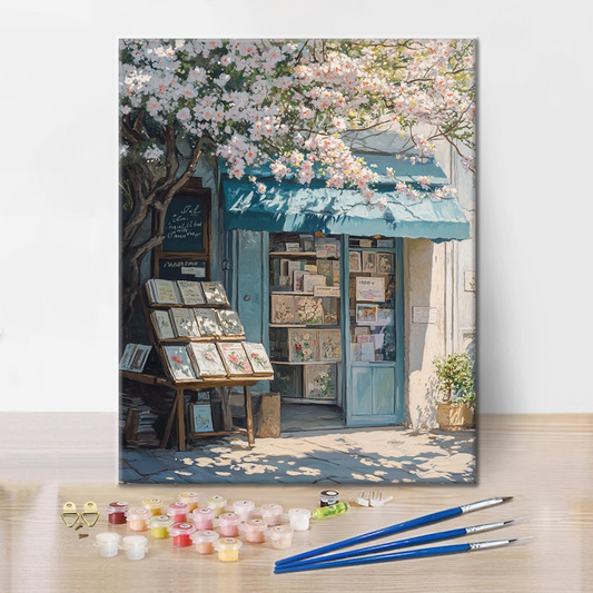 Kvetoucí Umělecký Kout - Malování podle Čísel