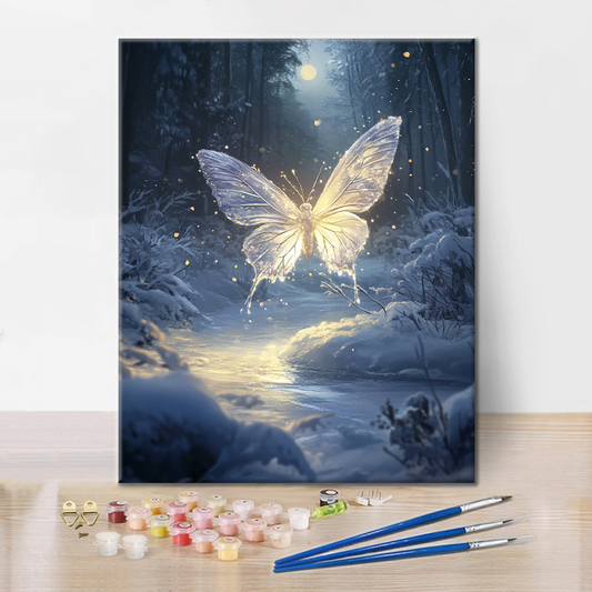 Měsíční Zář - Malování podle Čísel