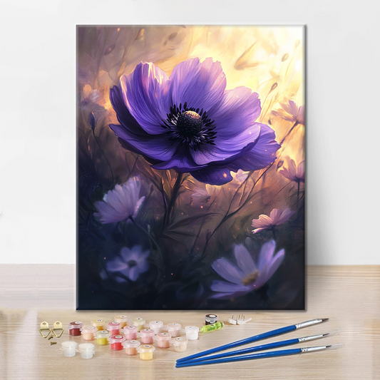 Královské Kvetení - Malování podle Čísel