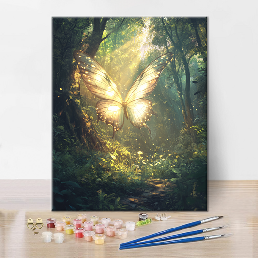 Sluneční Monarcha - Malování podle Čísel