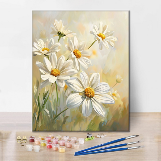 Sedmikrásky v Slunci - Malování podle Čísel