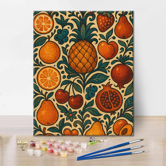 Bohémské Ovoce - Malování podle Čísel