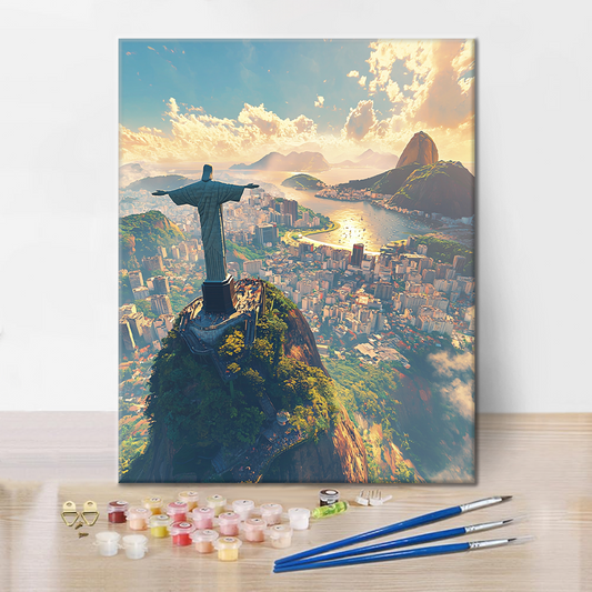 Kristus Spasitel - Malování podle čísel