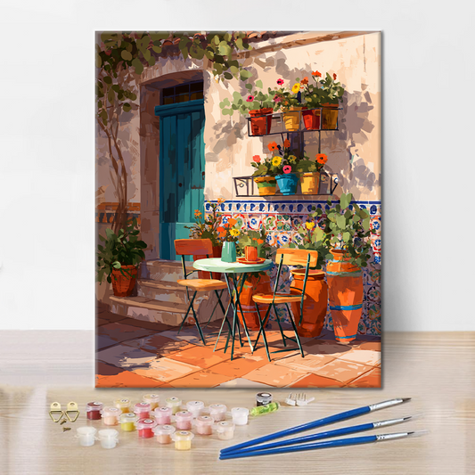 Córdobský balkon - malování podle čísel