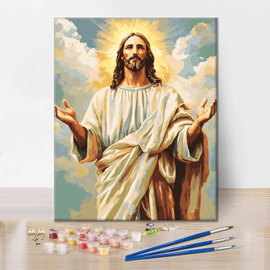 Božské světlo - Malování podle čísel