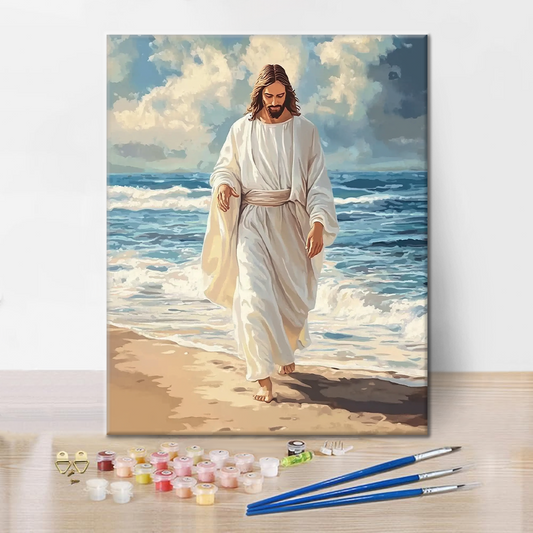 Božský břeh - malování podle čísel