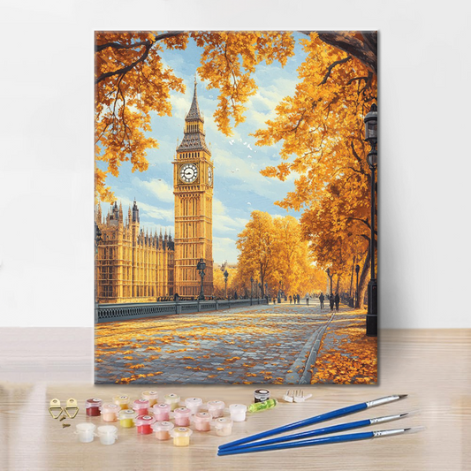 Zlatý Londýn - Malování podle čísel