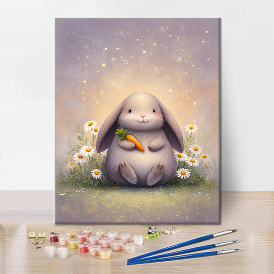 Mrkvové sny - malování podle čísel