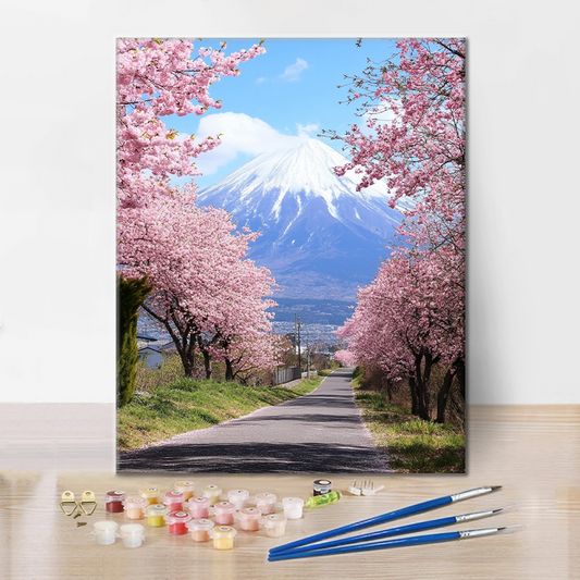 Hora okvětních lístků - malování podle čísel