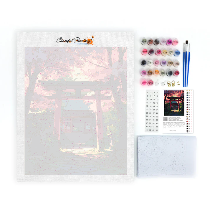 Mystické Torii - Malování podle čísel