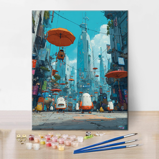 Robo Wonderland - Malování podle čísel