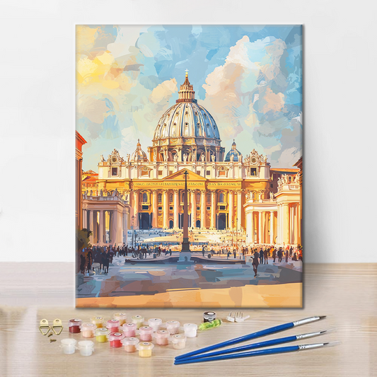 Bazilika svatého Petra - Malování podle čísel