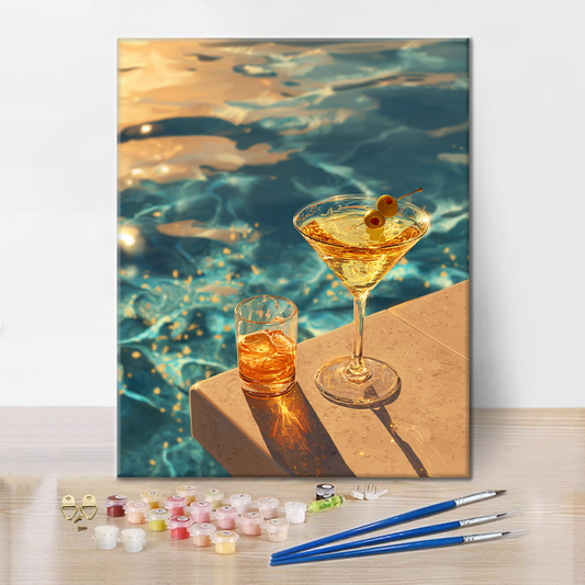 martini - Malování podle čísel