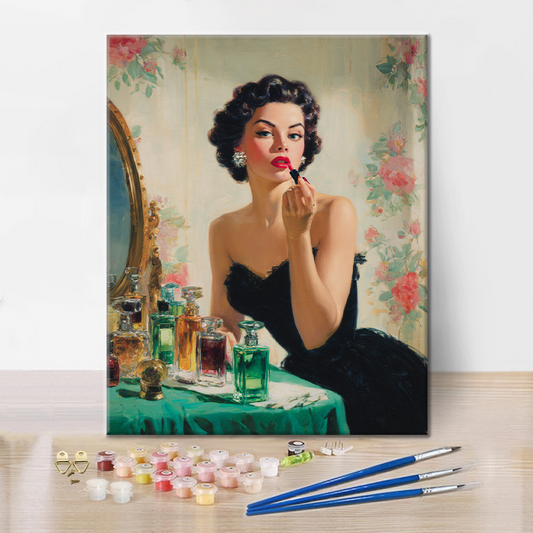 Retro pocity - malování podle čísel