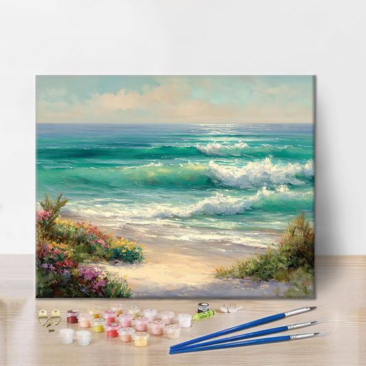 Klidný horizont - Malování podle čísel