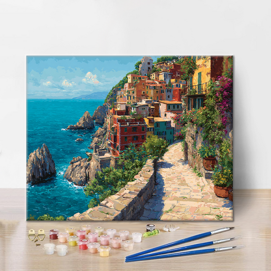 Pobřežní výšiny - Malování podle čísel