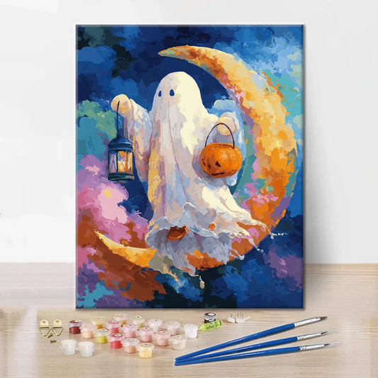 Malý duch - Malování podle čísel