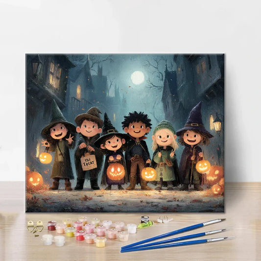 Koleda nebo lahůdka - Malování podle čísel