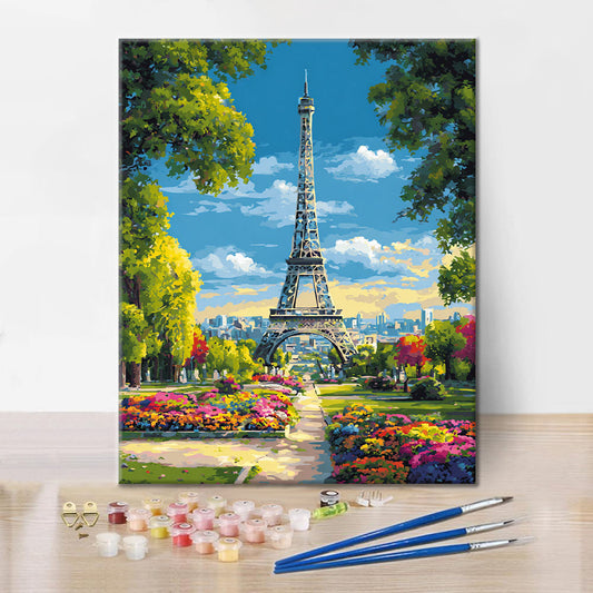 Paříž - Malování podle čísel