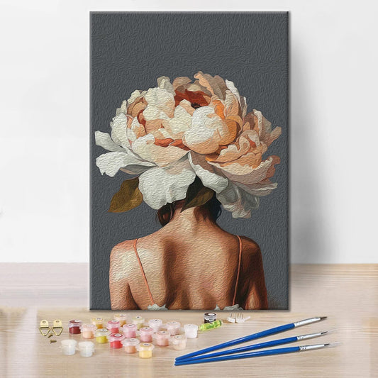 Koruna květu - Malování podle čísel